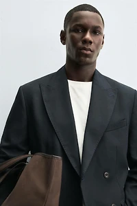VESTE À BOUTONNAGE CROISÉ