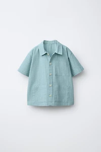 PLAID POCKET SHIRT