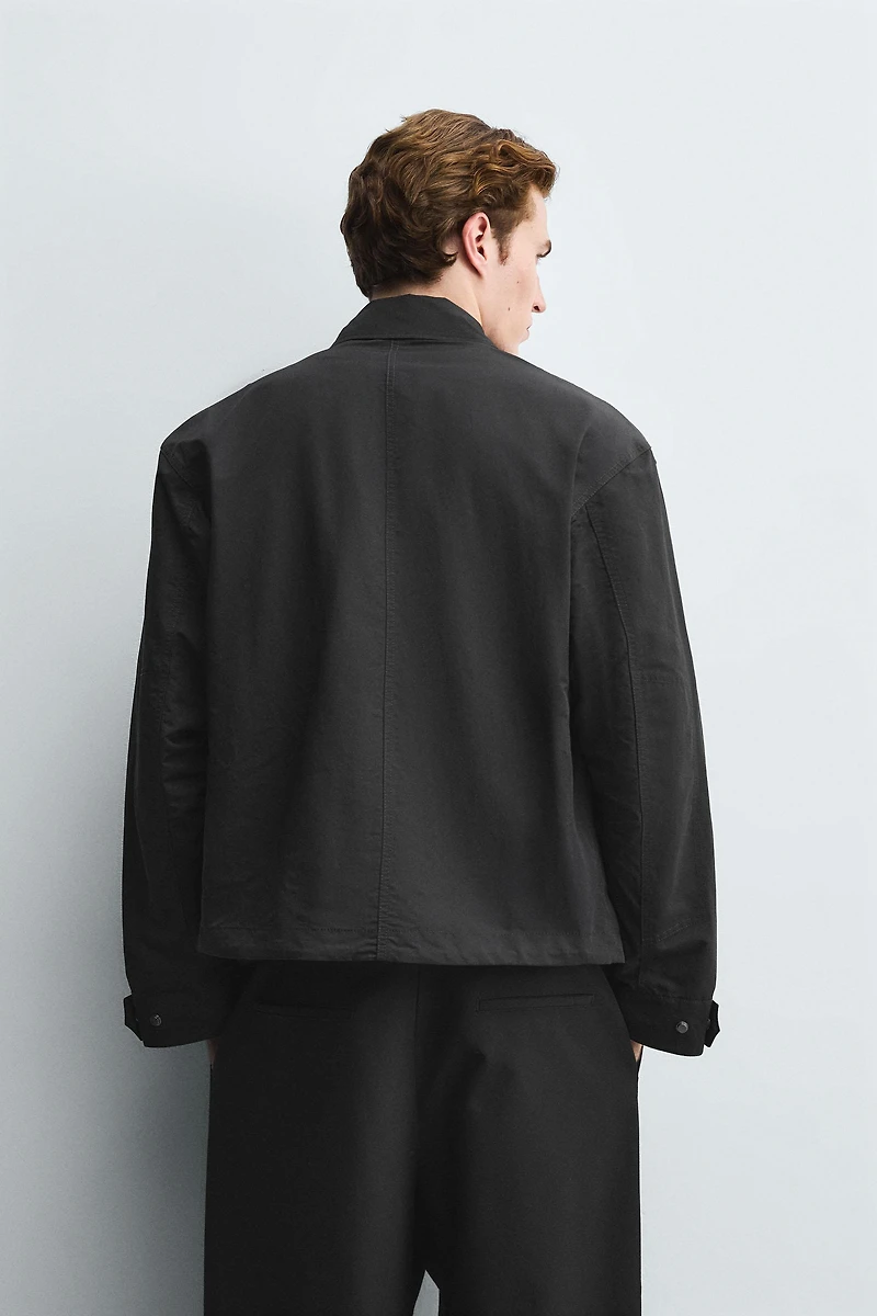 BOXY FIT POCKET JACKET