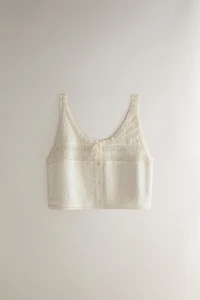 LACE COTTON TOP