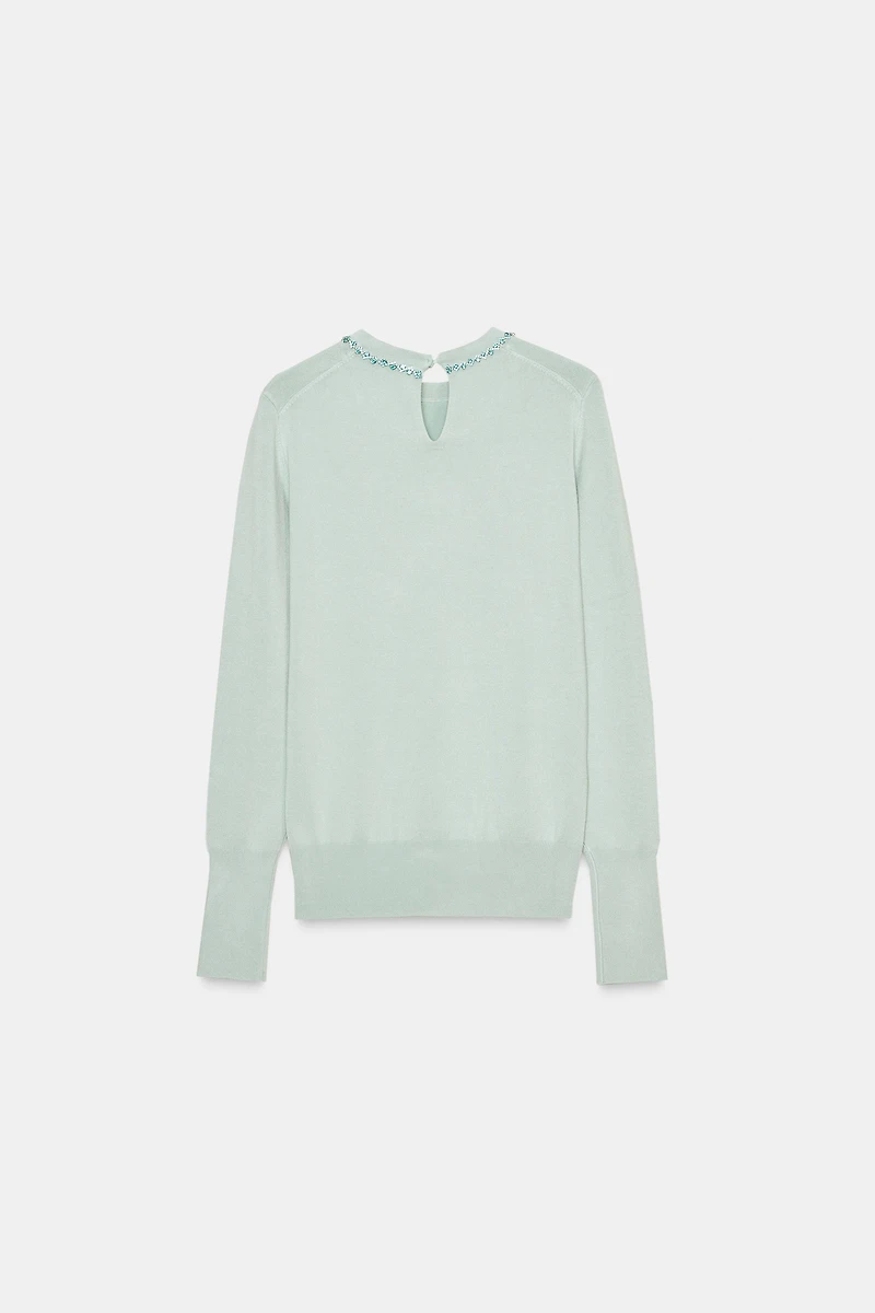JEWEL KNIT SWEATER