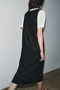 COMBINATION KNIT DRESS