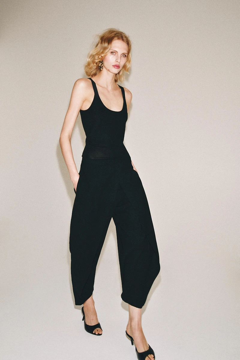 ZW COLLECTION FRONT PLEAT PANTS