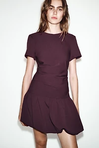 PUFF SHORT DRESS