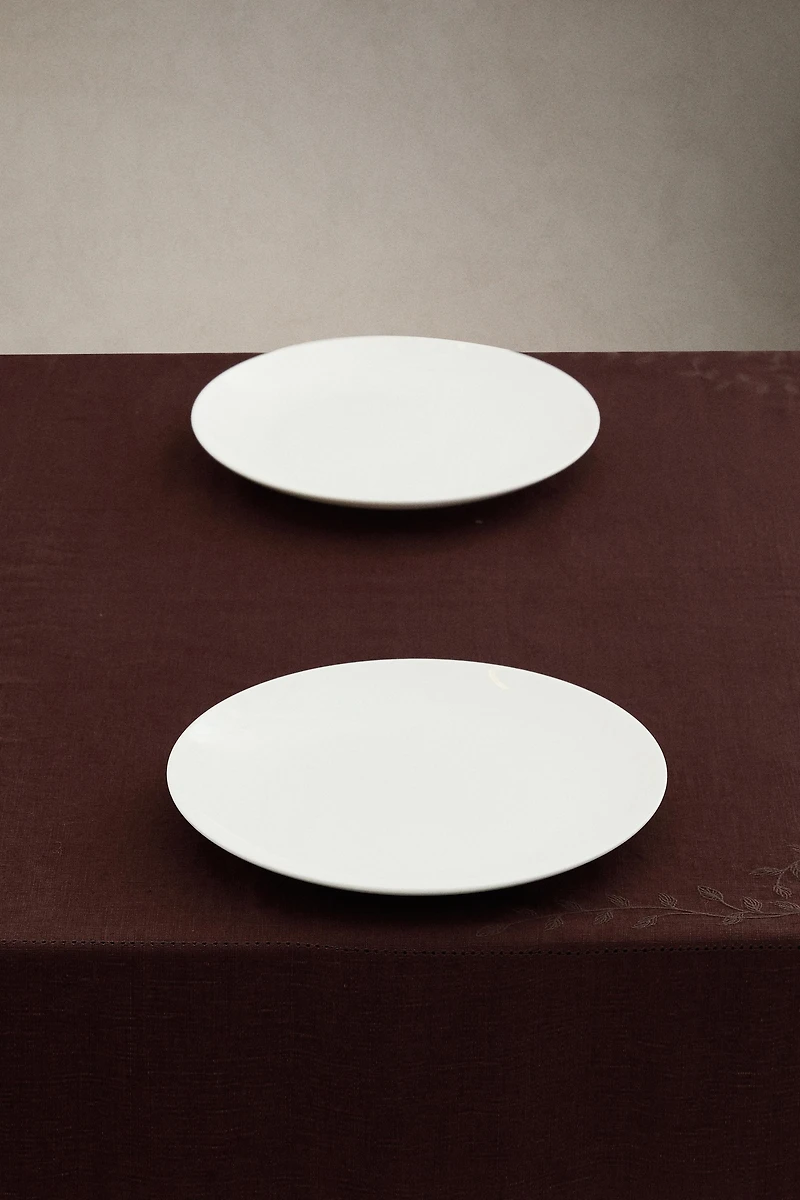 NAPPE LIN BRODERIE FLORALE