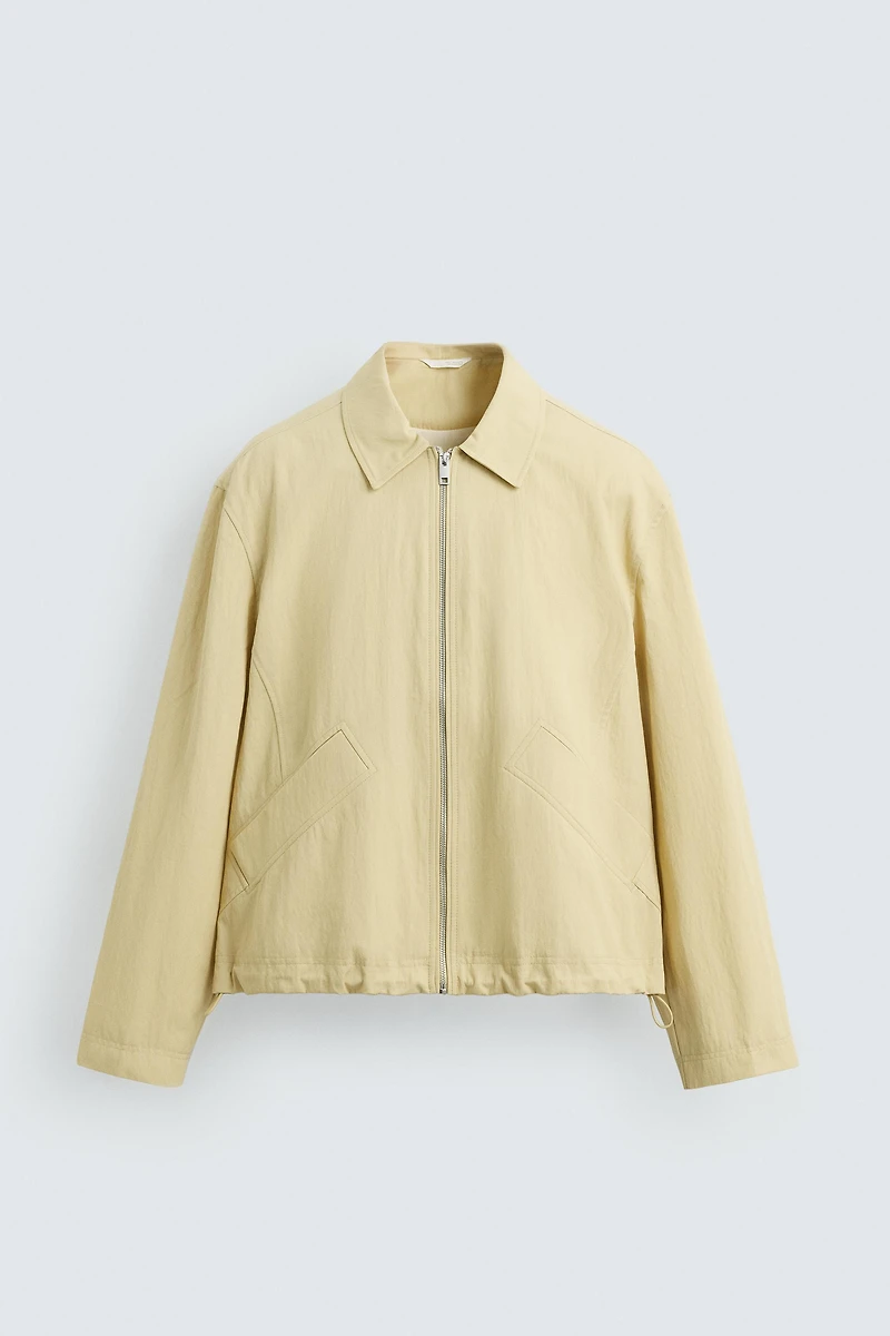 STRUCTURED CROPPED FIT JACKET