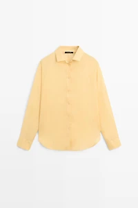 Chemise fluide 100 % ramie