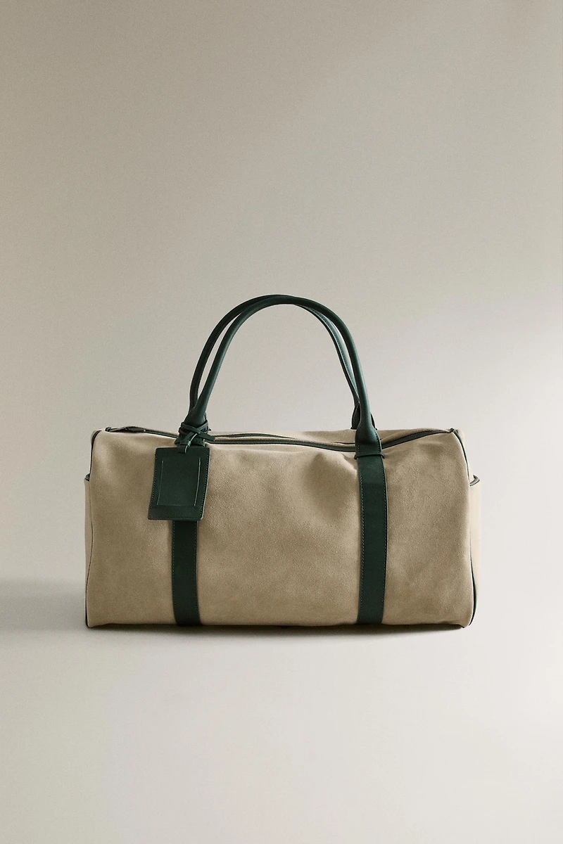 LEATHER TRAVEL BAG