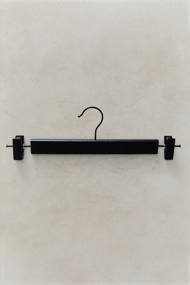 WOODEN SKIRT HANGER (SET OF 3)