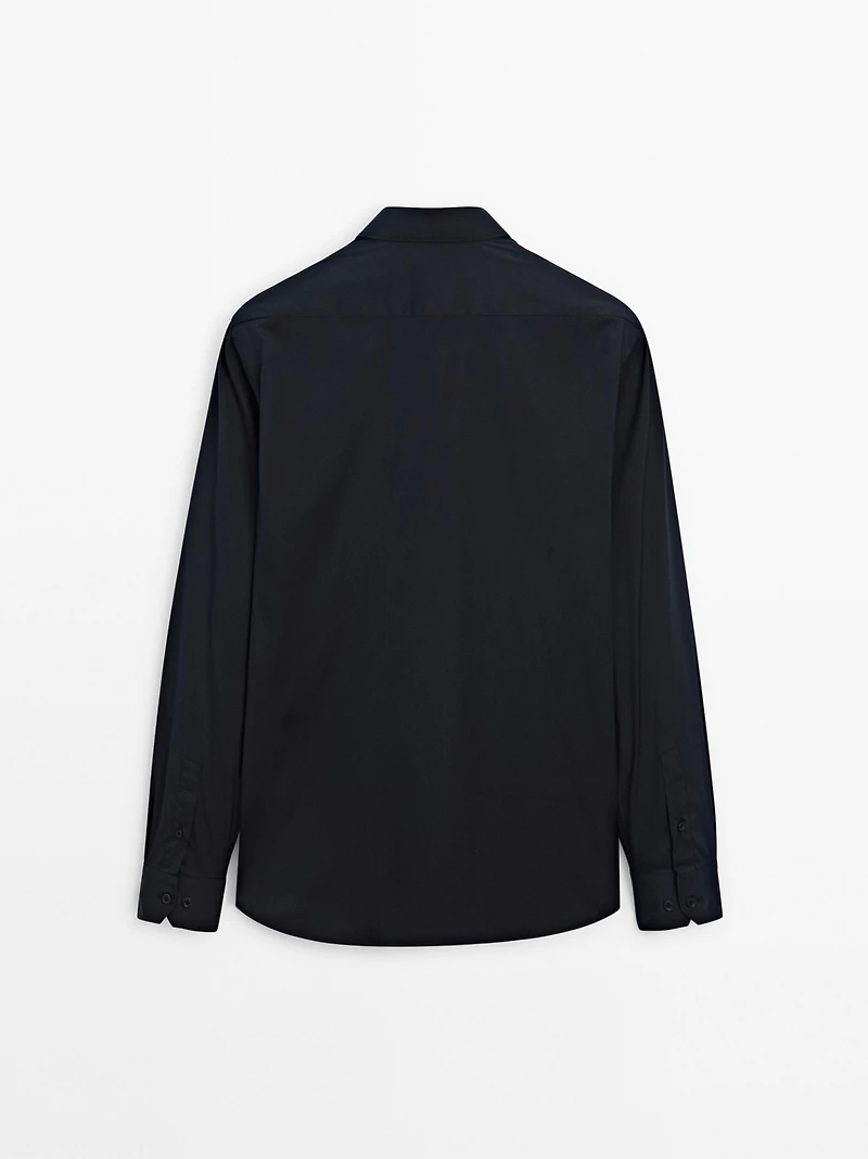 Slim fit stretch shirt