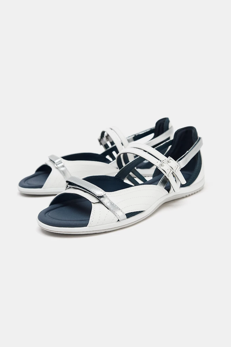 STRAPPY SPORTY SANDALS