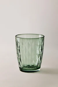 TUMBLER WITH RAISED DIAMOND DESIGN