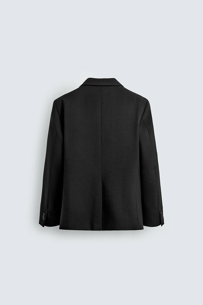 100% WOOL SUIT BLAZER