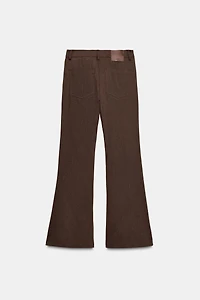 HIGH-WAISTED FLARE PANTS