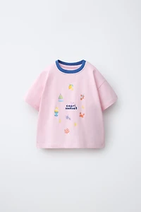 PRINTED MOTIF T-SHIRT