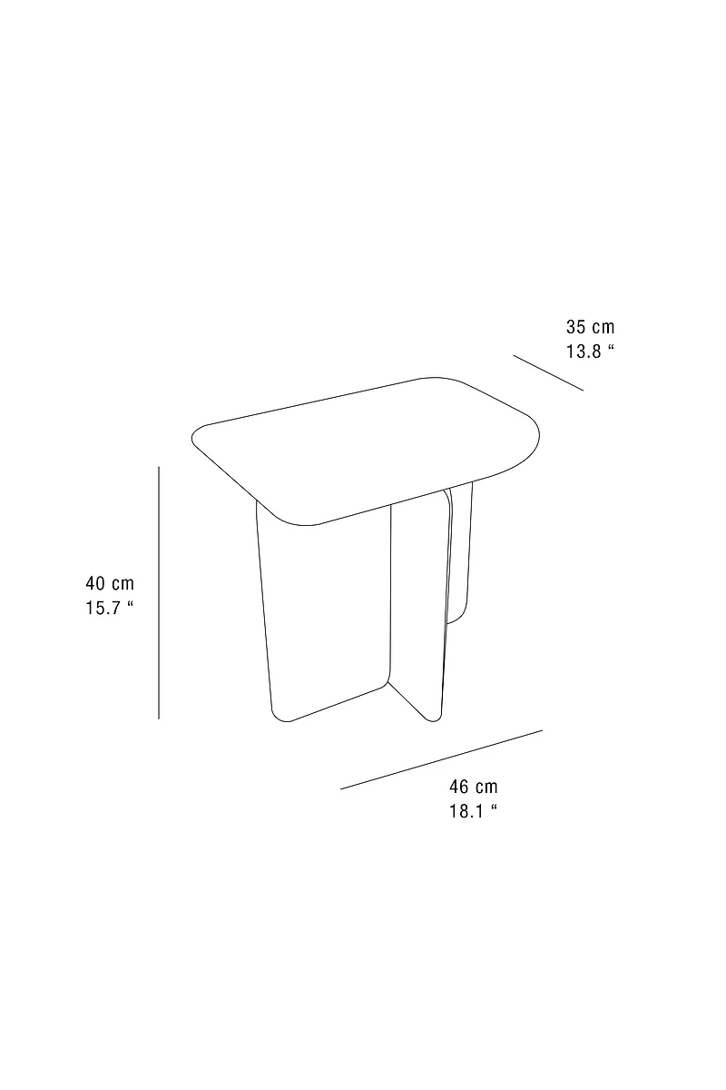 TRAVERTINE TABLE