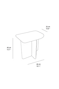 TRAVERTINE TABLE