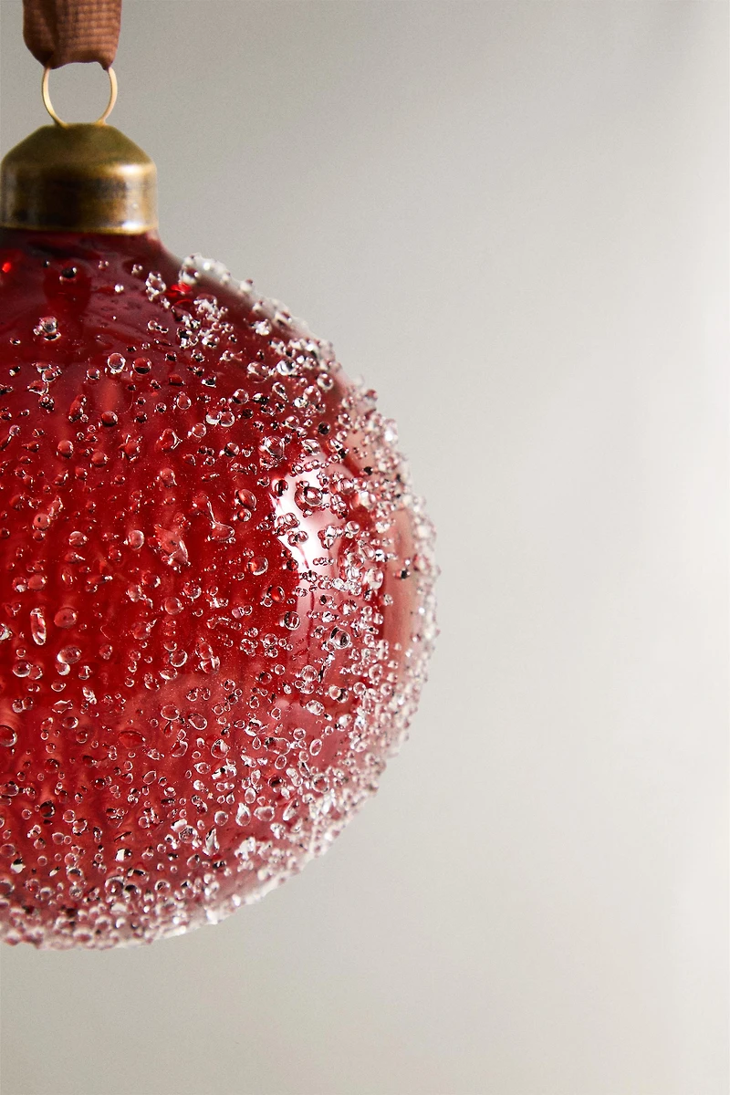 BUBBLE BALL CHRISTMAS TREE ORNAMENT