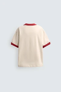 AGES 7-14/ HARRY LAMBERT FOR ZARA X DISNEY TEXT T-SHIRT