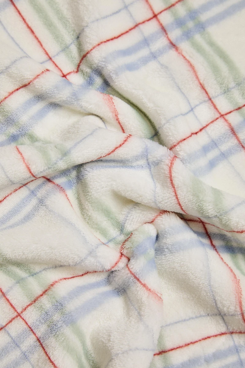 COUVERTURE ENFANT CARREAUX