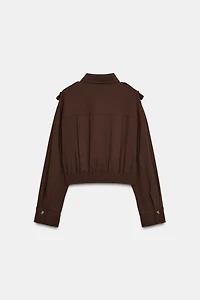 CHEMISE À PATTES D'ÉPAULE