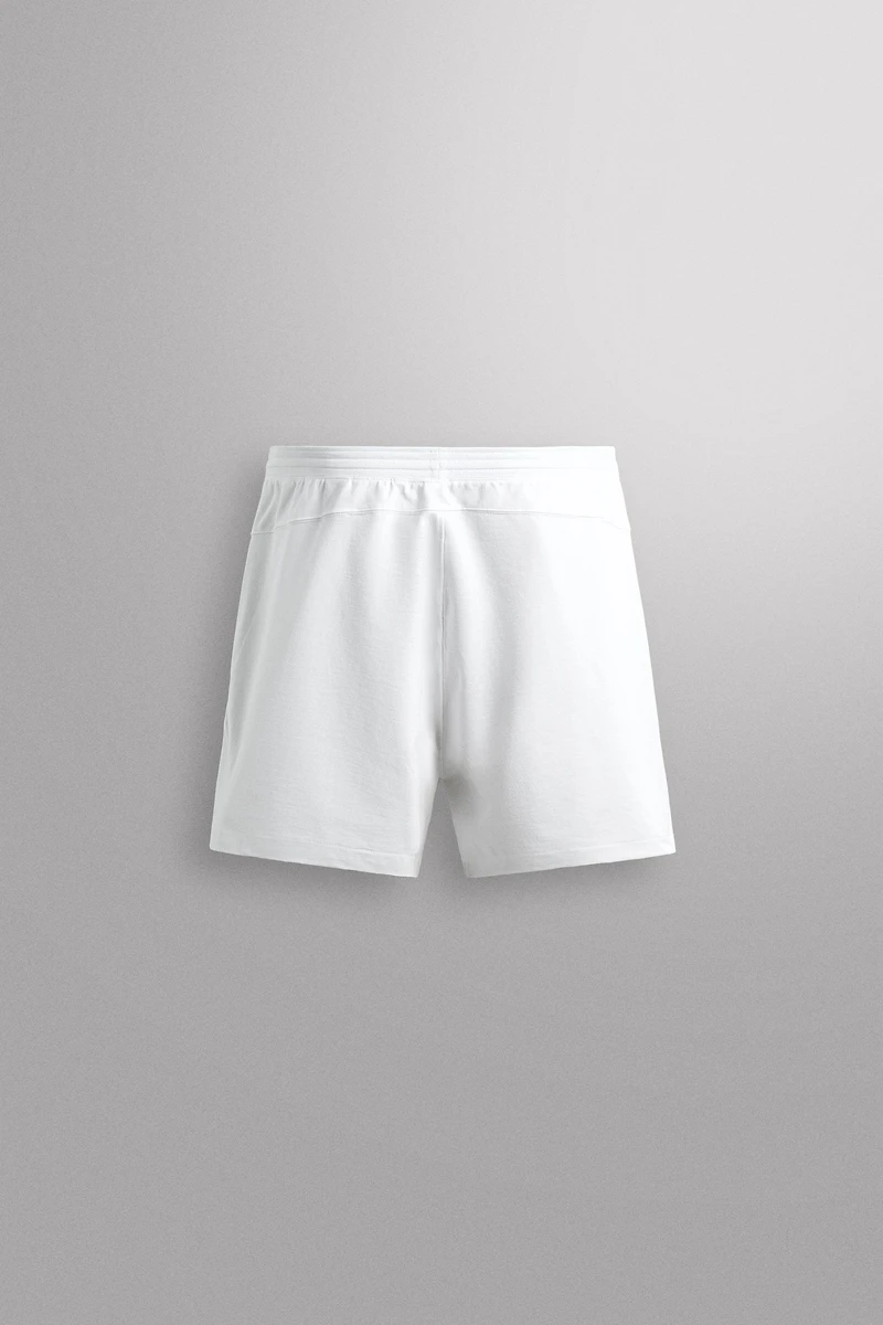 SHORT DE TRAINING EN MÉLANGE COTON 9"