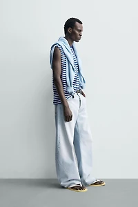 STRIPED JACQUARD TANK TOP