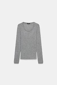 T-SHIRT À MANCHES LONGUES