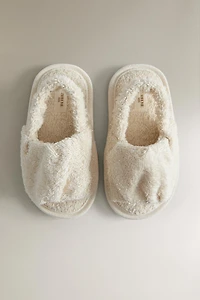KIDS TERRY SLIDE SLIPPERS