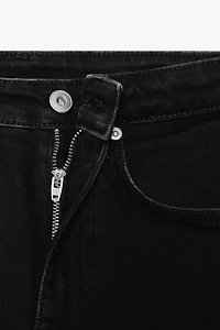 FLARED CROPPED HIGH WAIST TRF JEANS