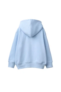 BASIC ZIP SWEATSHIRT