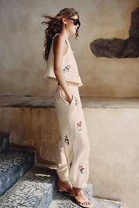PANTALON SAROUEL BRODÉ