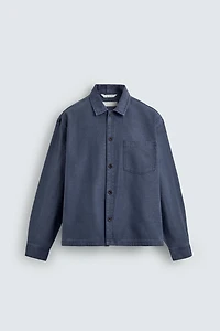 BOXY FIT DENIM SHIRT