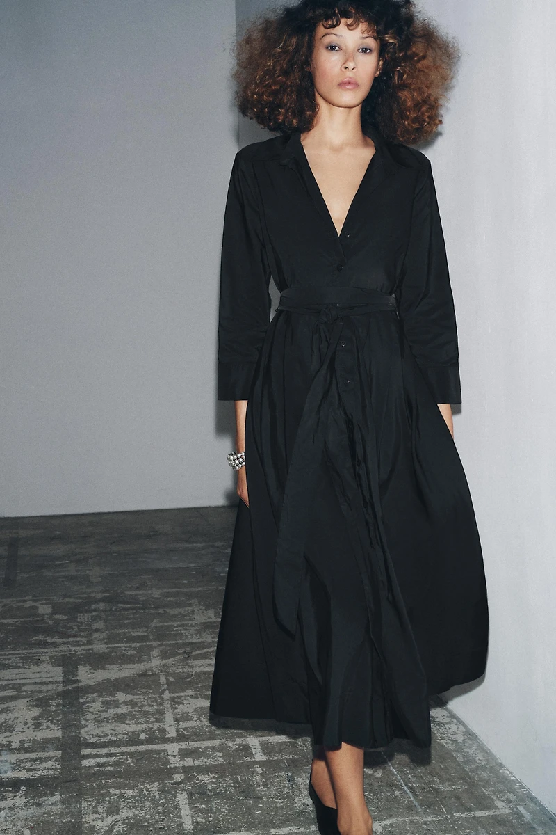 ROBE CHEMISE MI-LONGUE ZW COLLECTION