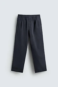 PANTALON COUPE DÉCONTRACTÉE EN COTON