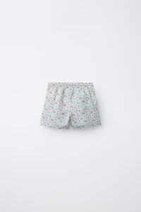 1-6 YEARS/ FLORAL SWIM SHORTS