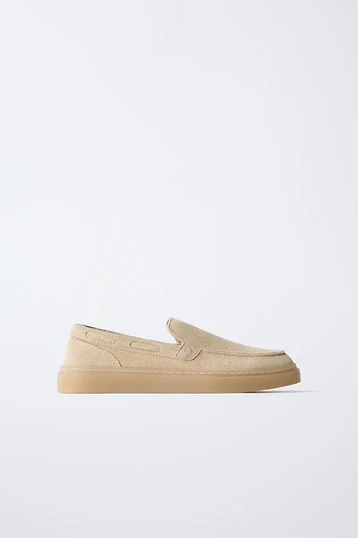 LEATHER BOAT SHOES