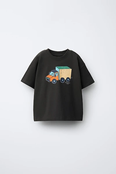 CAR PRINT T-SHIRT