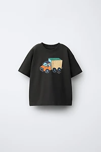 CAR PRINT T-SHIRT