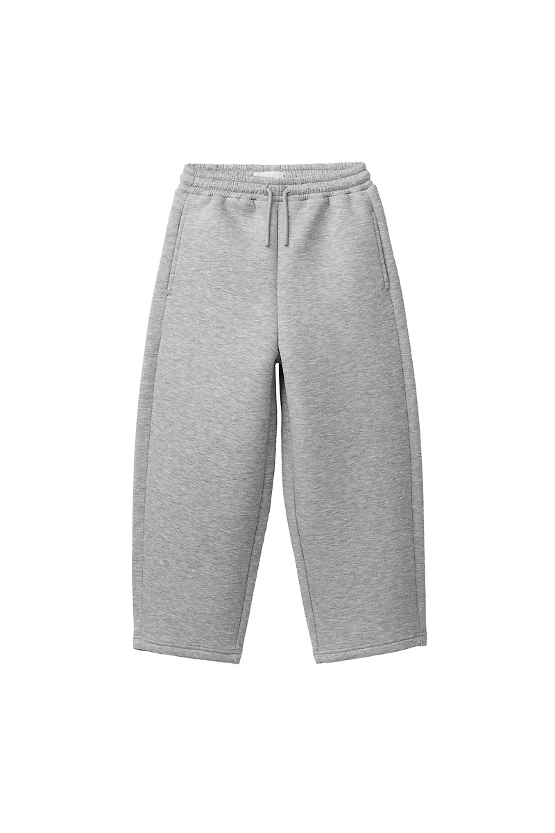 PANTALON STRAIGHT FIT EFFET NÉOPRÈNE