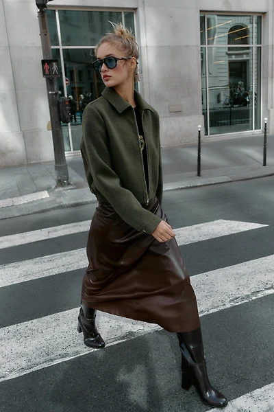 SOFT BOMBER JACKET