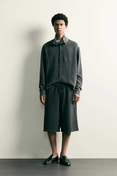 VINTAGE WASH RELAXED FIT SHIRT