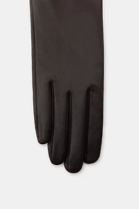 100% LEATHER LONG GLOVES