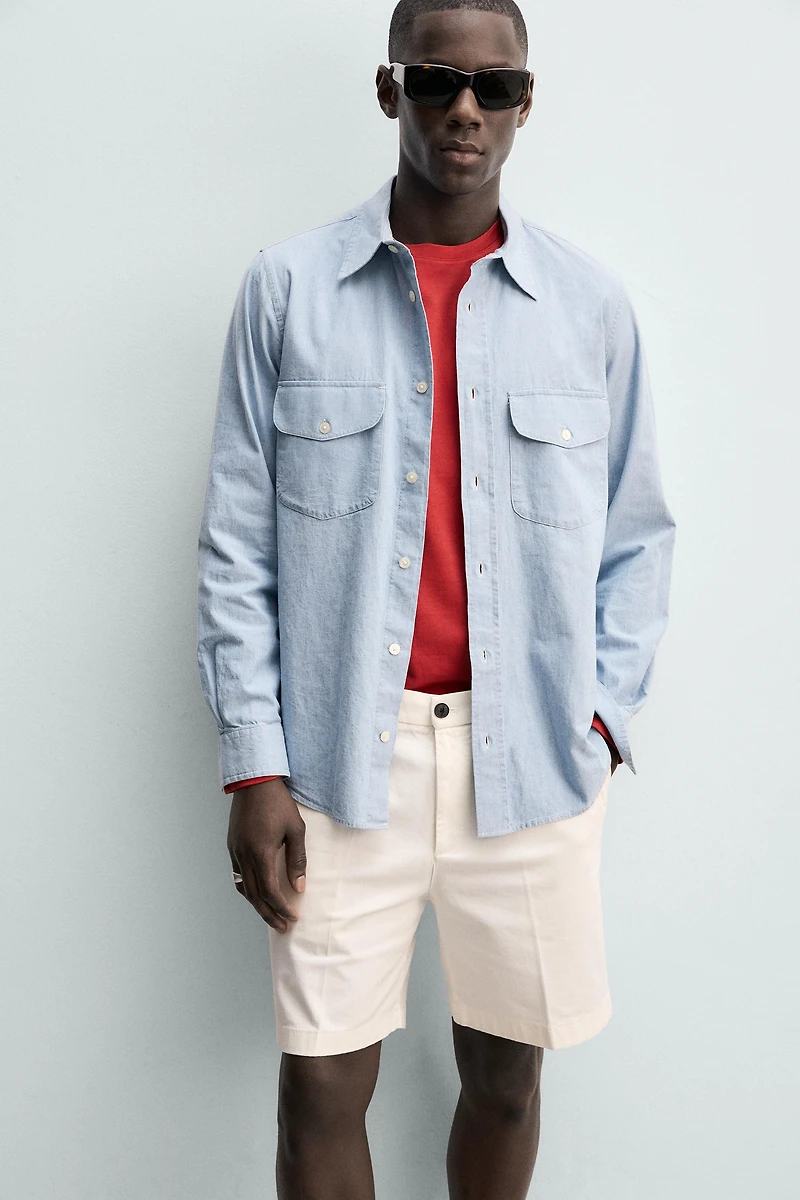 REGULAR FIT CHINO SHORTS