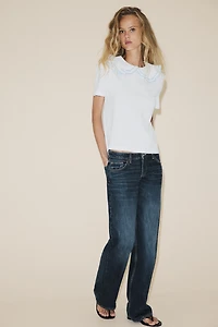 T-SHIRT COL CLAUDINE