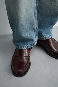 MOCASSINS EN CUIR AVEC MASQUE