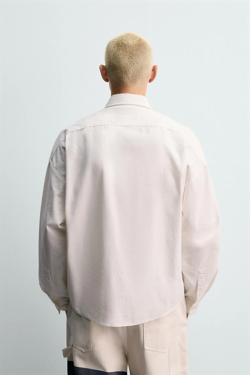 CHEMISE OXFORD À PIÈCES CHAMPION ® X ZARA