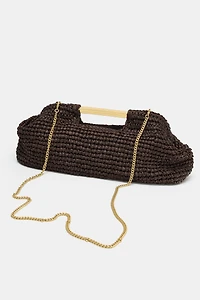 WOVEN CLUTCH