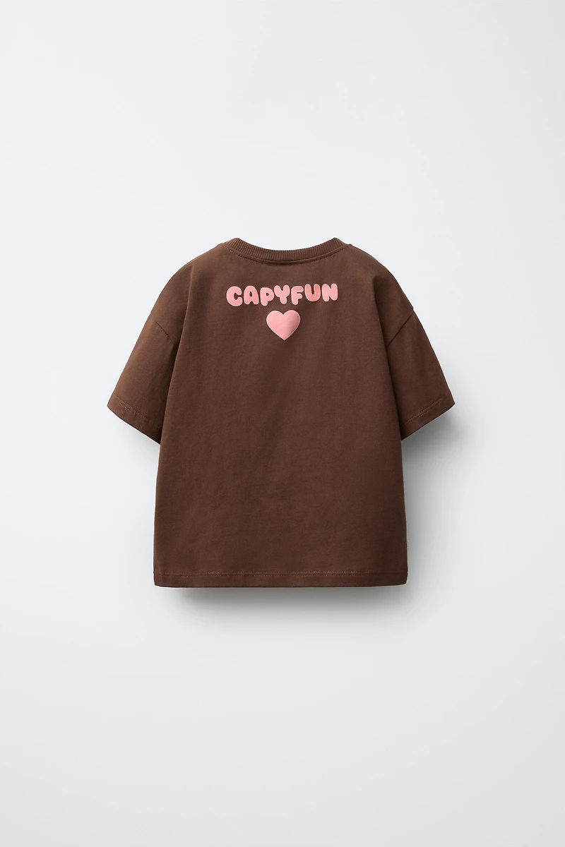 CAPYBARA CAPYFUN © PRINTED T-SHIRT