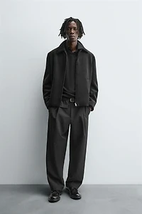 REGULAR FIT VELVET JACKET